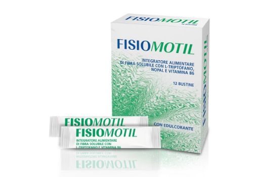 Fisiomotil integratore di fibra solubile con edulcorante 12 bustine