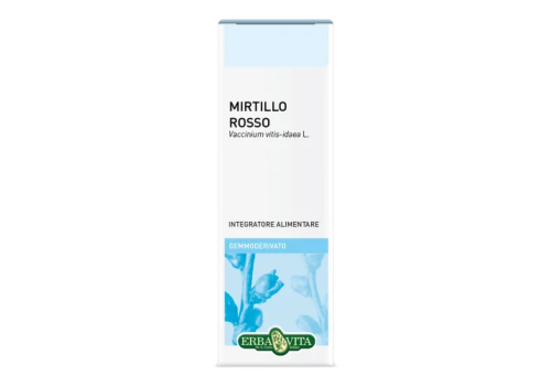 Mirtillo Rosso gemmoderivato per il benessere delle vie urinarie gocce orali 50ml