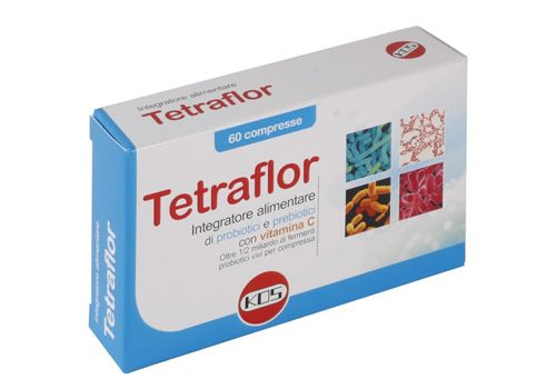 Tetraflor integratorea base d fermenti lattici 60 compresse