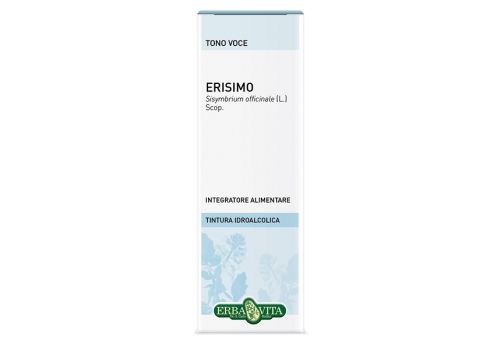 Erisimo Sommita tintura idroalcolica integratore per la funzionalità del tono della voce 50ml