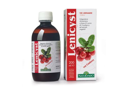 Lenicyst integratore per il benessere delle vie urinarie soluzione orale 200ml