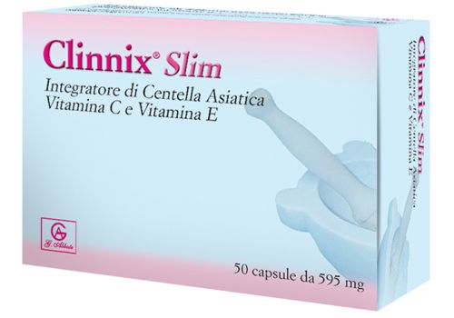 Clinnix Slim integratore per il drenaggio dei liquidi corporei e il controllo del peso 50 capsule
