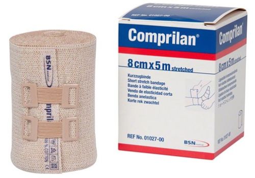 Comprilan benda elastica compressiva 8cm x 5m 1 rotolo
