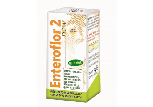 Enteroflor 2 New integratore a base di fermenti lattici 20 capsule