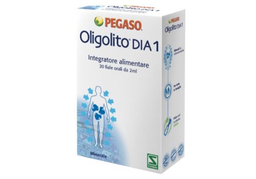 Oligolito Dia 1 integratore di minerali 20 fiale orali 2ml