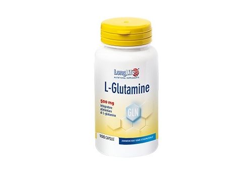 L-Glutamine integratore per il benessere muscolare 100 capsule