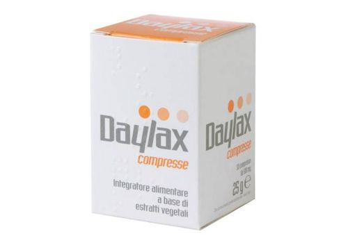 Daylax integratore per la regolarità del transito intestinale 50 tavolette 500mg