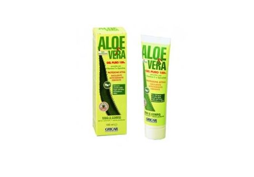Aloe Vera gel emolliente e antiossidante per viso e corpo 100ml