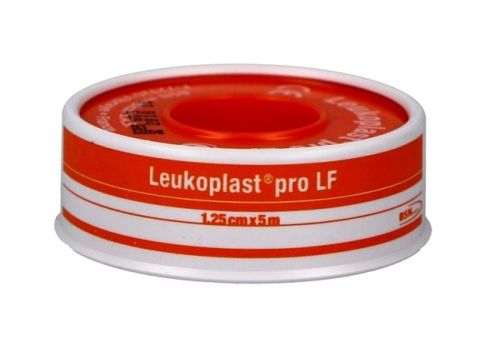 Leukoplst Pro cerotto chirurgico con ossido di zinco 1,25cm x 5m