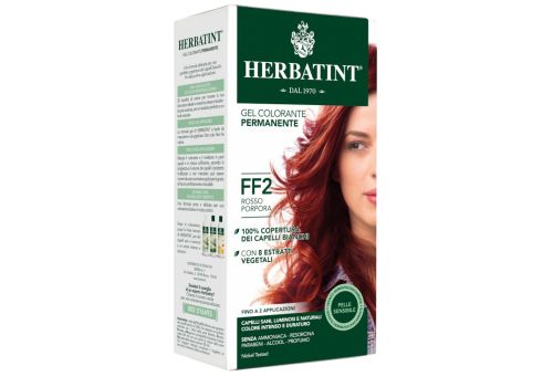 Herbatint gel colorante permanente ff2 rosso porpora 135ml