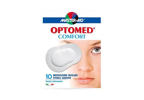 Master Aid Pptomed Comfort garze oculari adesive sterili 10 pezzi