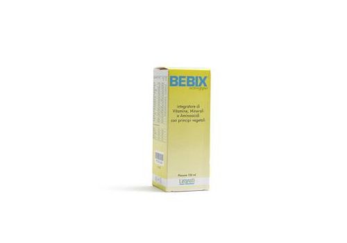 Bebix integratore di vitamine e minerali per il sistema immunitario sciroppo 150ml