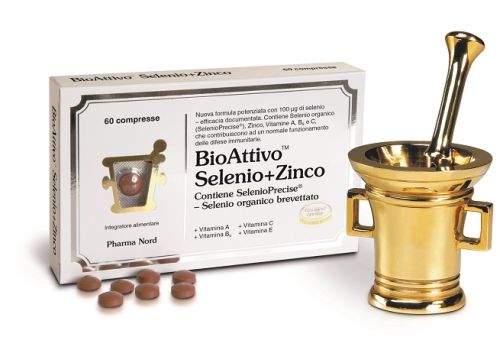 Bioattivo Selenio + Zinco integratore per il sistema immunitario 60 compresse