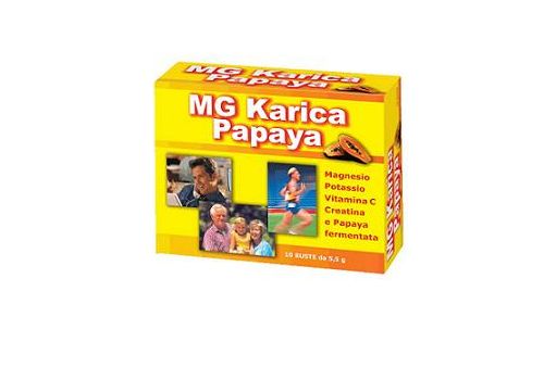 Mg karica papaya integratore energizzante 10 bustine