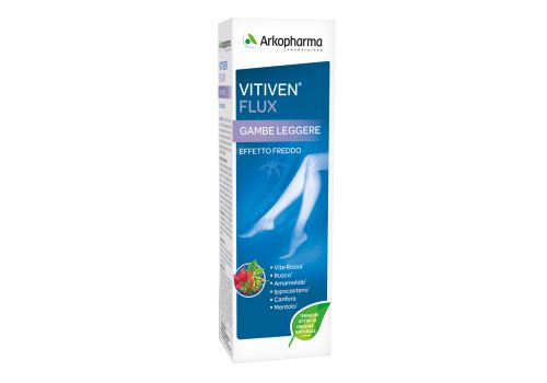 Vitiven Flux gambe leggere effetto freddo gel a uso topico 150ml