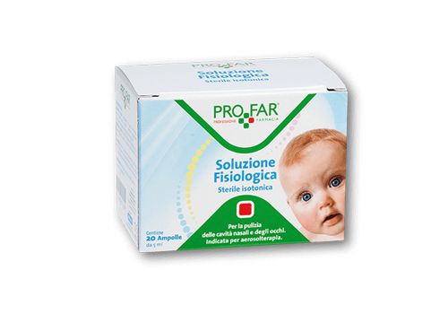 Profar soluzione fisiologica isotonica sterile per igiene nasale 20 ampolle da 5ml 