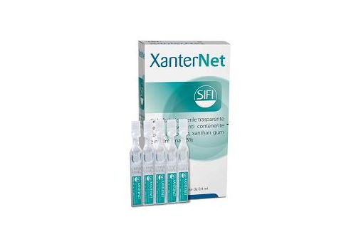 Xanternet gel oftalmico sterile trasparente 20 flaconcini monodose 0,4ml
