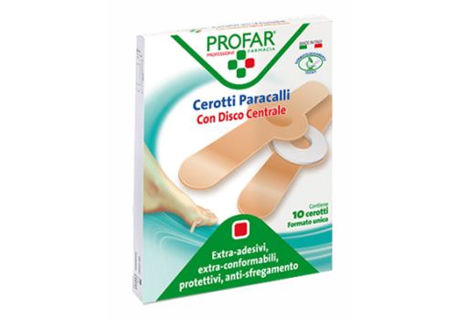 Profar cerotto per calli 7 x 1,2cm 10 pezzi