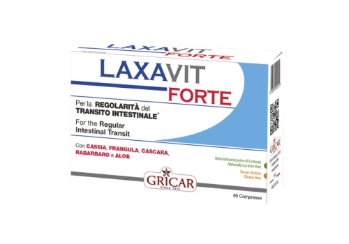 Laxavit forte integratore per la regolarità del transito intestinale 60 compresse