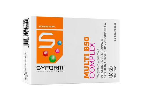 Multi B50 Complex integratore ad azione tonica 30 compresse