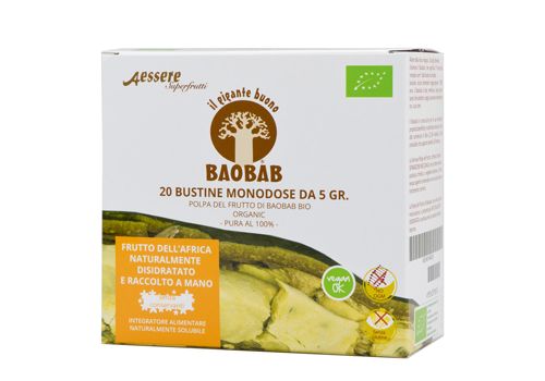 Baobab integratore per il benessere intestinale 20 bustine x5 grammi