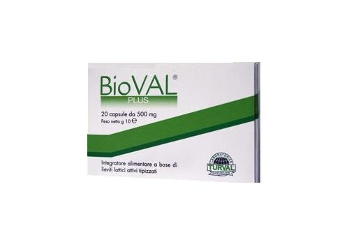 Bioval Plus integratore per il benessere intestinale 20 capsule