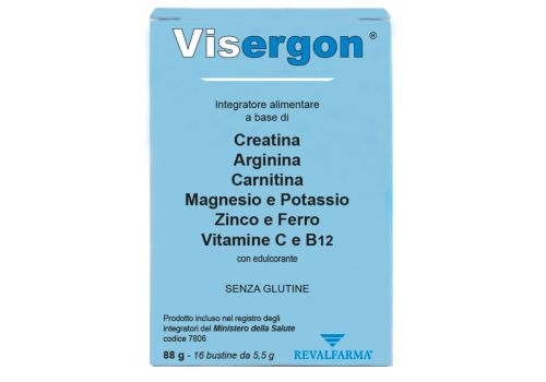 Visergon integratore ad azione tonica 16 bustine