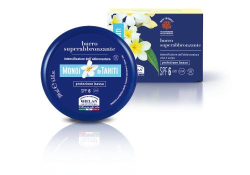 Monoi de Tahiti spf 6 burro superabbronzante nutriente corpo 200ml
