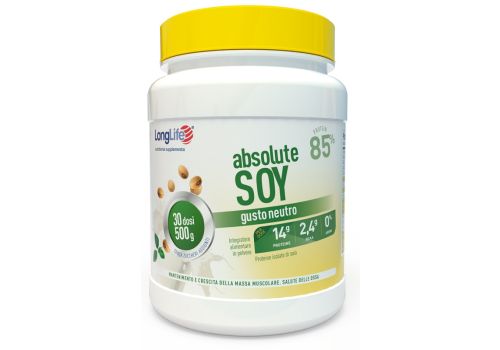 Absolute soy integratore a base di proteine di soia 500 grammi