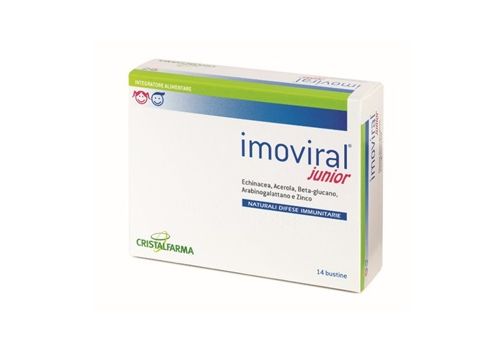 Imoviral Junior integratore per le difese dell'organismo 14 bustine