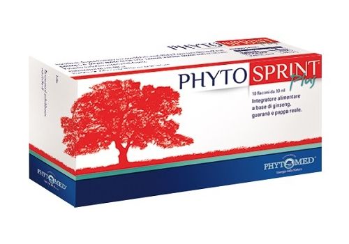 Phytosprint Plus integratore per la stanchezza fisica e mentale 10 flaconcini x 10ml