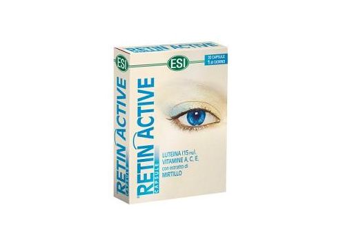 Retin Active integratore per la vista 20 capsule