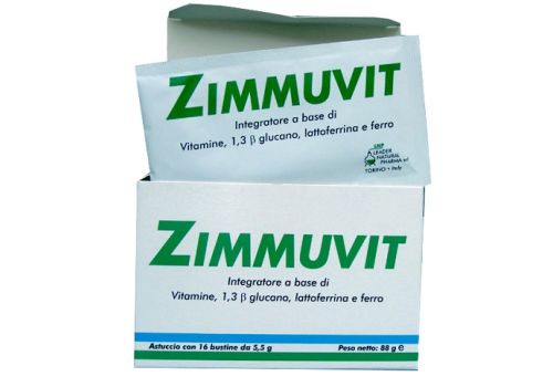 Zimmuvit integratore di vitamine per il sistema immunitario 16 bustine