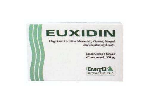 Euxidin integratore per capelli e unghie 40 compresse