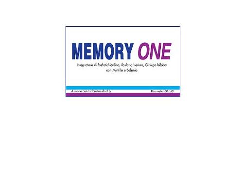 Memory one integratore per la memoria 12 bustine