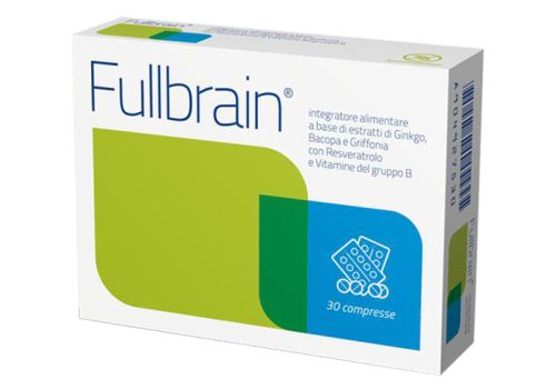 Fullbrain integratore per il sistema nervoso 30 compresse
