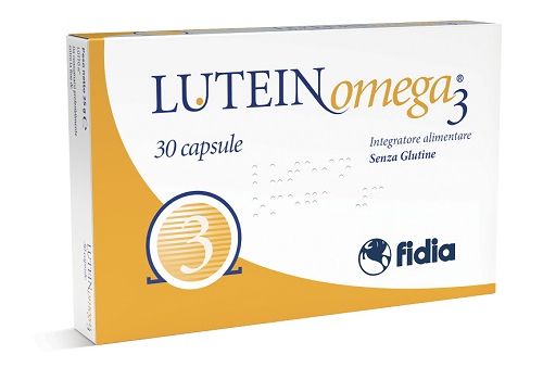 Lutein Omega 3 integratore per la vista 30 capsule