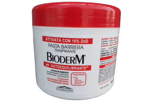 Bioderm pasta barriera traspirante allo zinco 10% 500ml