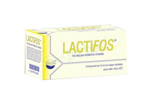 Lactifos integratore di fermenti latttici 10 flaconcini 10ml