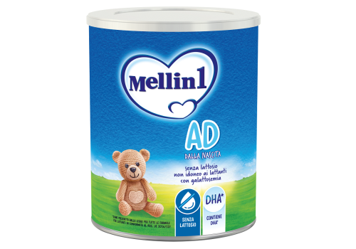 Mellin AD dalla nascita latte senza lattosio polvere 400 grammi
