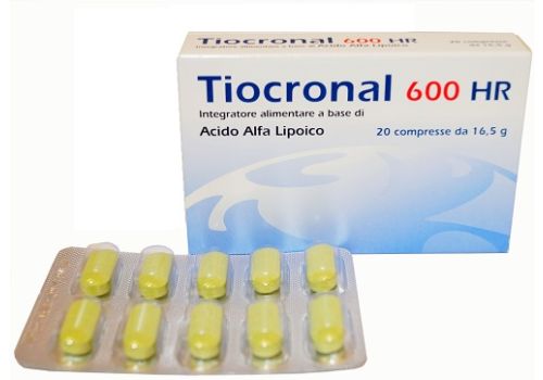 Tiocronal 600 HR integratore per il benessere del sistema nervoso 20 compresse