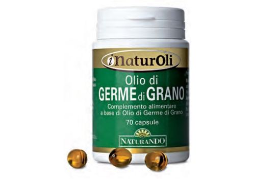 Olio di germe di grano integratore per il controllo del colesterolo 70 capsule