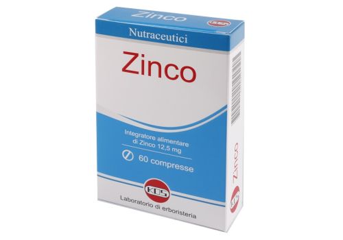 Zinco integratore per il sistema immunitario e il benessere di pelle unghie e capelli 60 compresse
