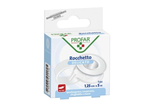 Profar cerotto in rocchetto tessuto non tessuto 1,25cm x 5m