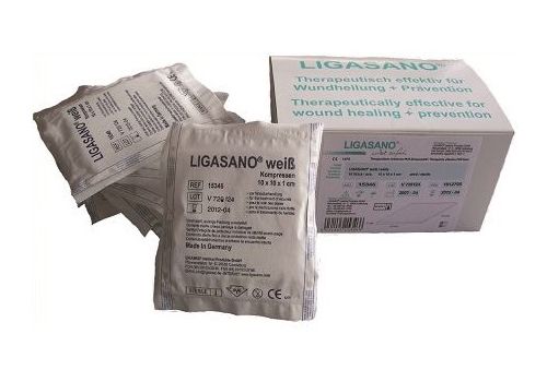 Ligasano medicazione in compresse sterili 10 x 10 x 1cm 10 pezzi