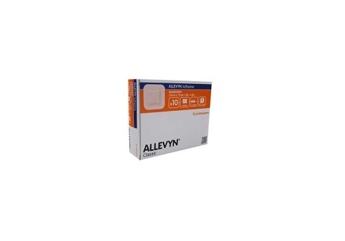 Allevyn Classic medicazione adesiva in schiuma con adesivo in silicone 7,5 x 7,5cm 10 pezzi