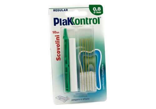 PLAKKONTROL MINIGRIP SCOVOLINI 0.8 MM 10 PEZZI