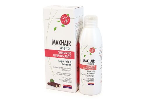 Maxhair Vegetal shampoo rinforzante liquirizia e ginseng 200ml