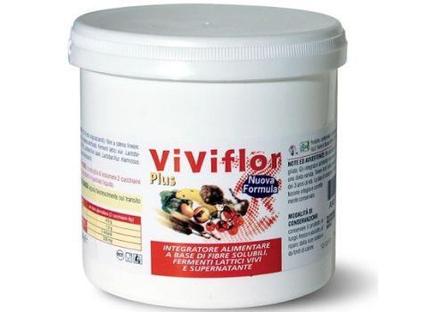 Viviflor Plus integratore a base di fibre solubili con fermenti lattici polvere orale 250 grammi