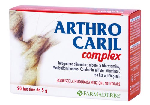 Arthrocaril Complex integratore per la funzione articolare 20 bustine